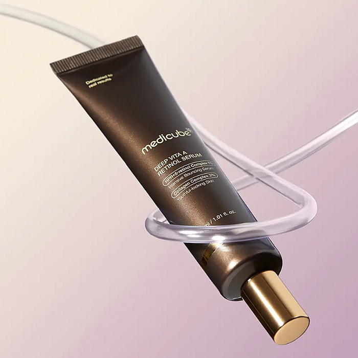 Ser de fata anti-imbatranire cu retinol si niacinamide Deep Vita A