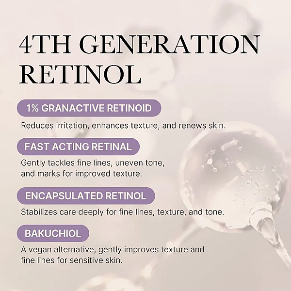 Ser de fata anti-imbatranire cu retinol si niacinamide Deep Vita A
