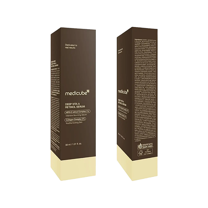 Ser de fata anti-imbatranire cu retinol si niacinamide Deep Vita A