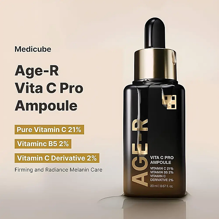 Ser anti-imbatranire cu vitamina C Age-R Vita C Pro Ampoule