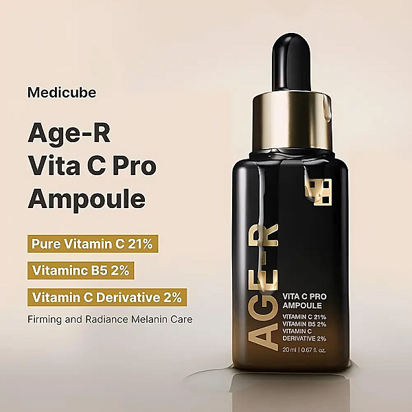 Ser anti-imbatranire cu vitamina C Age-R Vita C Pro Ampoule