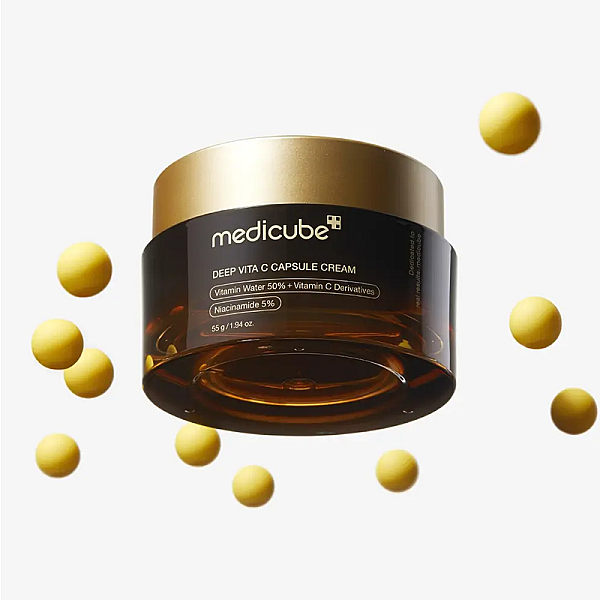 Crema pentru iluminare cu capsule de vitamina C Deep Vita C Capsule