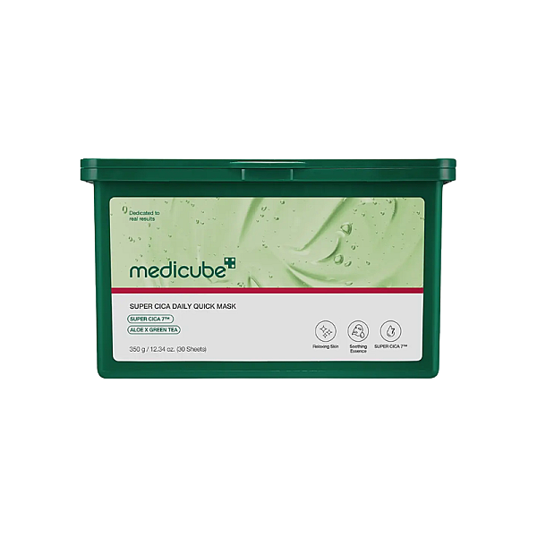 Set 30 de masti calmante si hidratante pentru ten sensibil Super Cica Daily Quick