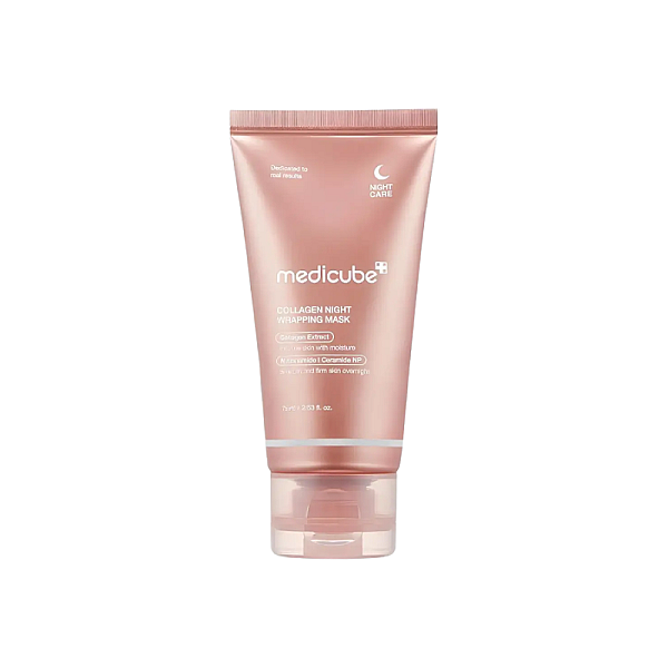Masca de noapte intens hidratanta cu colagen Collagen Night Wrapping