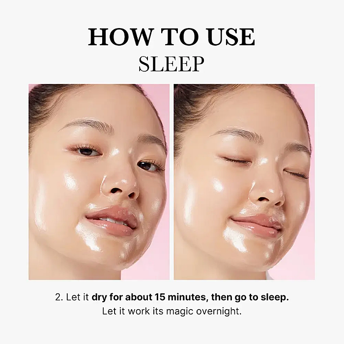 Masca de noapte intens hidratanta cu colagen Collagen Night Wrapping