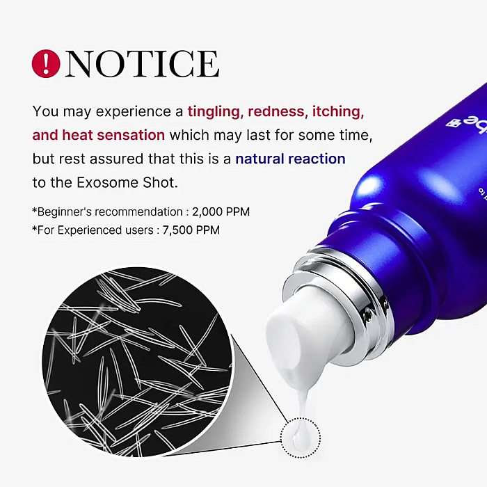 Ser booster revitalizant cu micro-spicule One Day Exosome Shot 2000