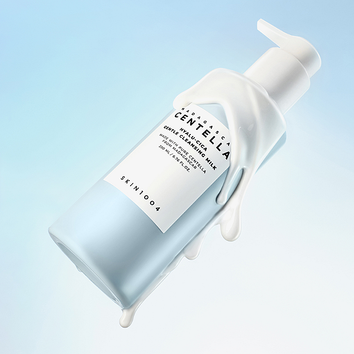 Lapte demachiant cu acid hialuronic Madagascar Centella Hyalu-Cica Gentle Cleansing Milk