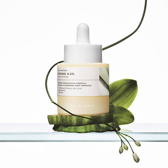 Ser concentrat cu retinol si retinal C Lab in Nature Madagascar Centella Boosting Shot Ampoule