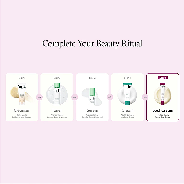 Crema de fata anti-rid cu retinol si bakuchiol Timeless Bloom Retinol Spot Cream