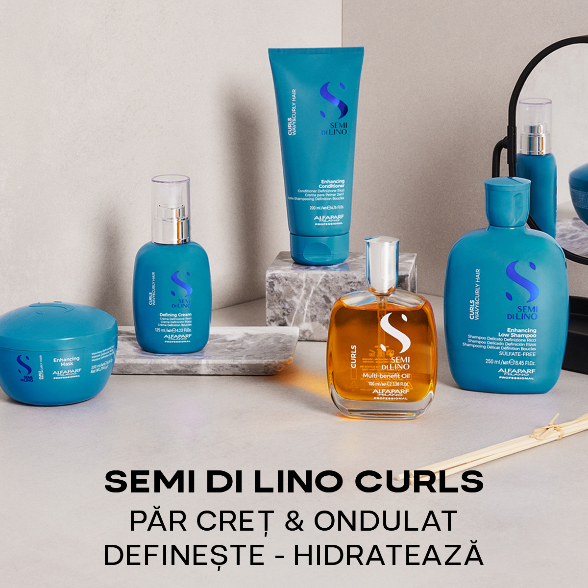SEMI DI LINO CURLS