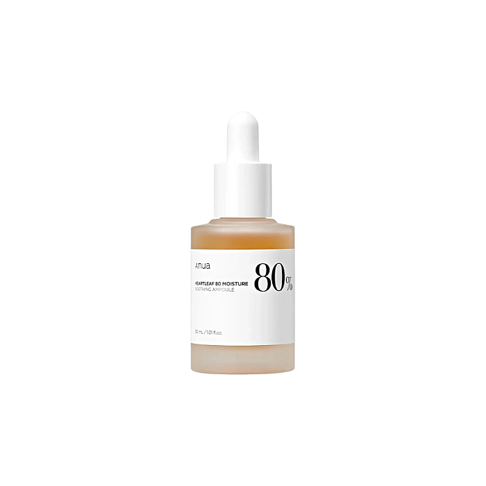 Ser intens hidratant pentru efect de glass skin Heartleaf 80% Moisture Soothing Ampoule