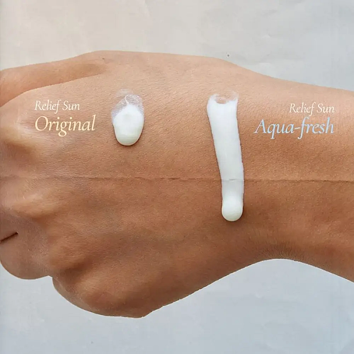 Crema lejera cu protectie solara Relief Sun Aqua-fresh Rice + B5 SPF 50+