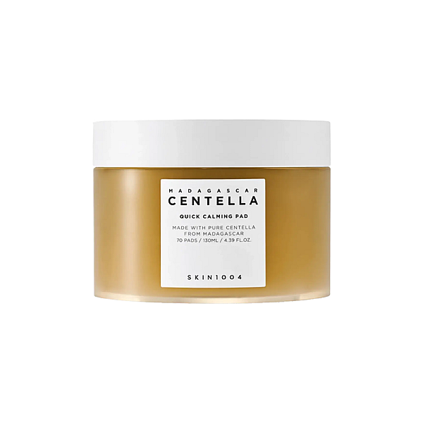 Dischete tonice calmante cu acid hialuronic Madagascar Centella Quick Calming Pad
