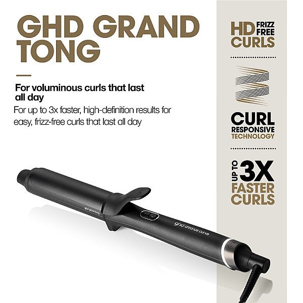 Ondulator profesional pentru bucle mari cu volum Chronos Curve Grand Tong 32 mm
