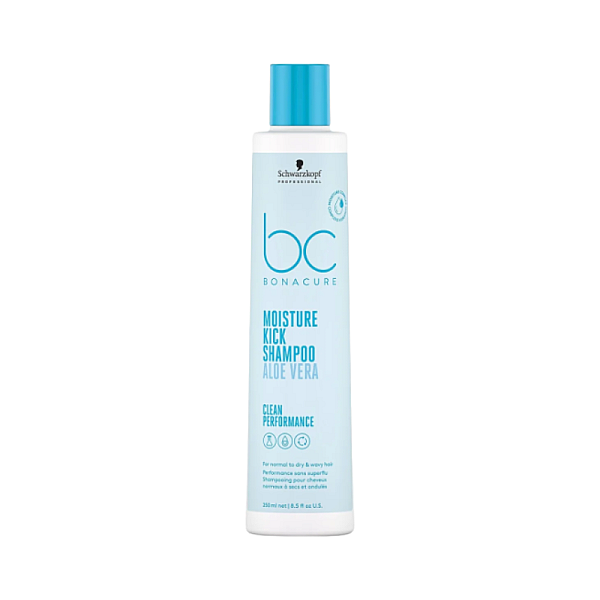 Sampon pentru par uscat si aspru bonacure clean performance moisture kick