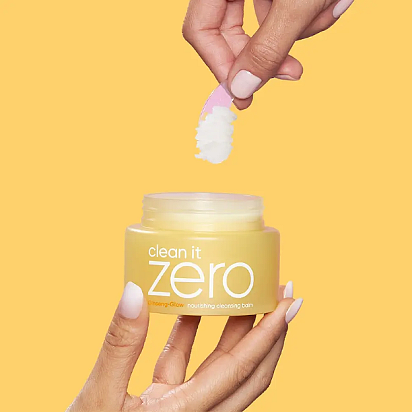 Balsam hranitor pentru curatare si demachiere cu ginseng Clean It Zero Nourishing Balm