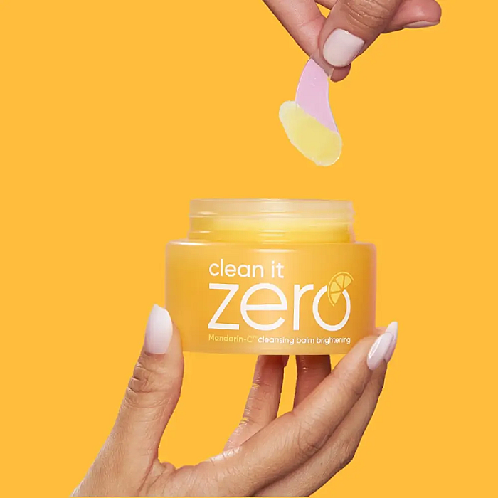Balsam iluminant pentru curatare si demachiere cu ulei de mandarina Clean It Zero Brightening Balm