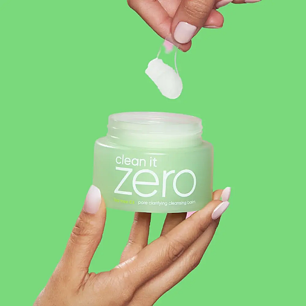 Balsam pentru curatare si demachiere pentru pori dilatati cu arbore de ceai Clean It Zero Pore Clarifying Balm