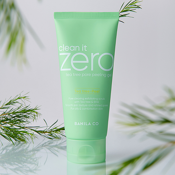 Gel exfoliant pentru curatarea porilor Clean It Zero Tea Tree Pore Peeling