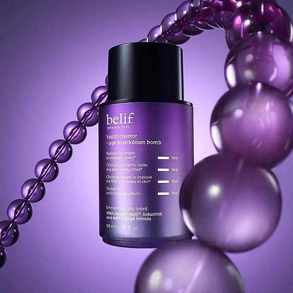 Ser de fata anti-aging cu bakuchiol si niacinamide Age Knockdown Bomb