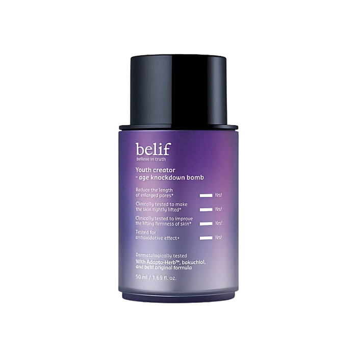 Ser de fata anti-aging cu bakuchiol si niacinamide Age Knockdown Bomb