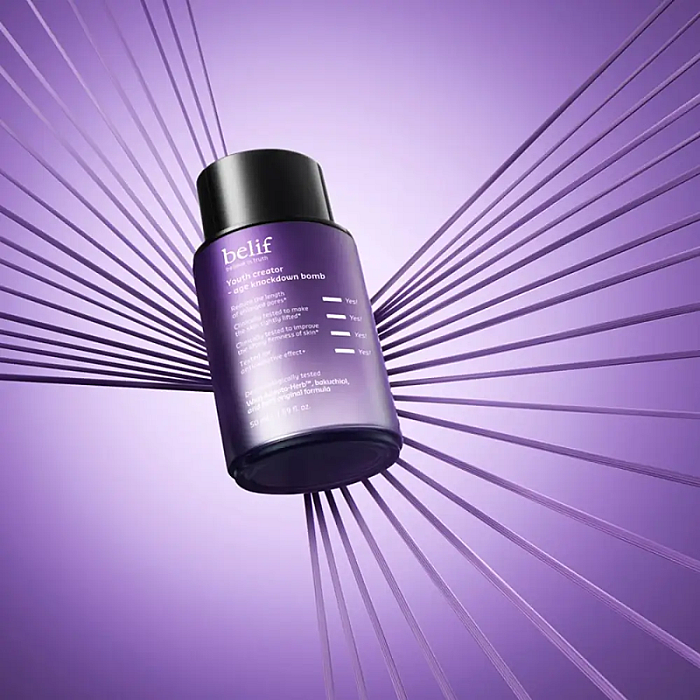 Ser de fata anti-aging cu bakuchiol si niacinamide Age Knockdown Bomb