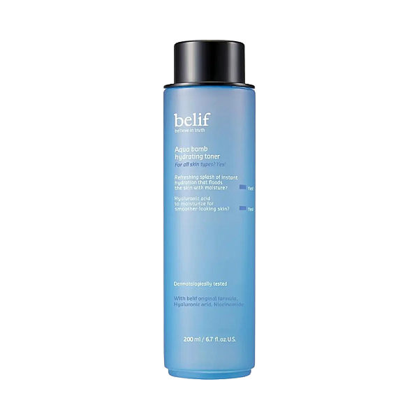 Toner de fata hidratant cu acid hialuronic si niacinamide Aqua Bomb Hydrating