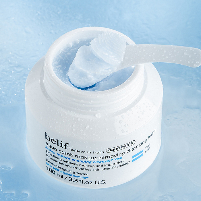 Balsam pentru curatare si demachiere cu vitamina E Aqua Bomb Cleansing Balm