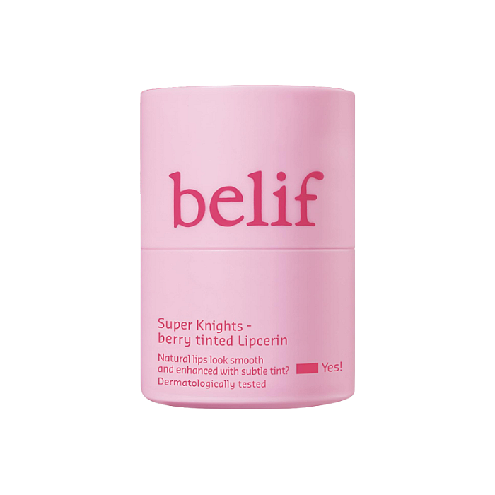 Balsam de buze cu serine Super Knights Berry Tinted Lipcerin