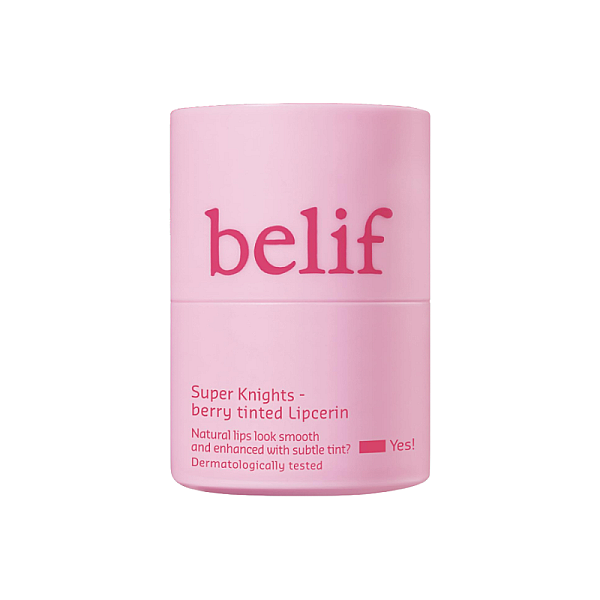 Balsam de buze cu serine Super Knights Berry Tinted Lipcerin