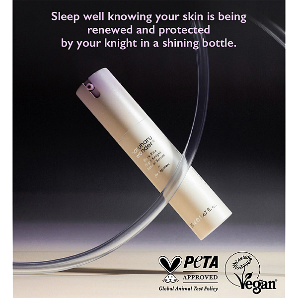 Ser de noapte cu retinol 0.08% pentru fermitate si hidratare Black Rice Night Knight Retinol Serum