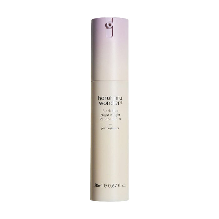 Ser de noapte cu retinol 0.08% pentru fermitate si hidratare Black Rice Night Knight Retinol Serum