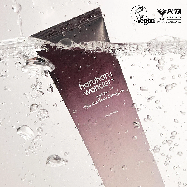 Gel de curatare cu 3 acizi AHA Black Rice Triple AHA Gentle Cleansing Gel