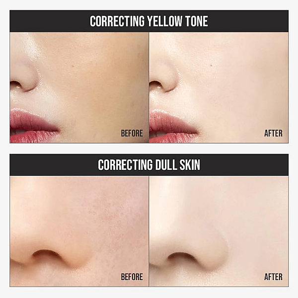 Baza de machiaj corectoare cu 3 tipuri de acid hialuronic Cotton Veil Makeup Base