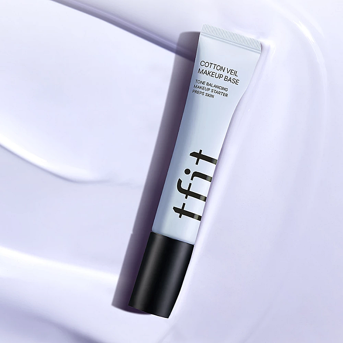 Baza de machiaj corectoare cu 3 tipuri de acid hialuronic Cotton Veil Makeup Base