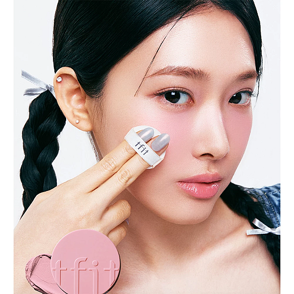 Fard de obraz Fluffy Velvet Cushion Blush