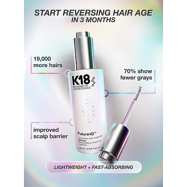 Ser de par FutureIQ cu efect de regenerare FutureIQ biomimetic hair longevity serum