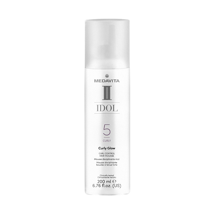 Spuma pentru definire si fixare a buclelor Idol Curly Glow Curl Control Hair Mousse