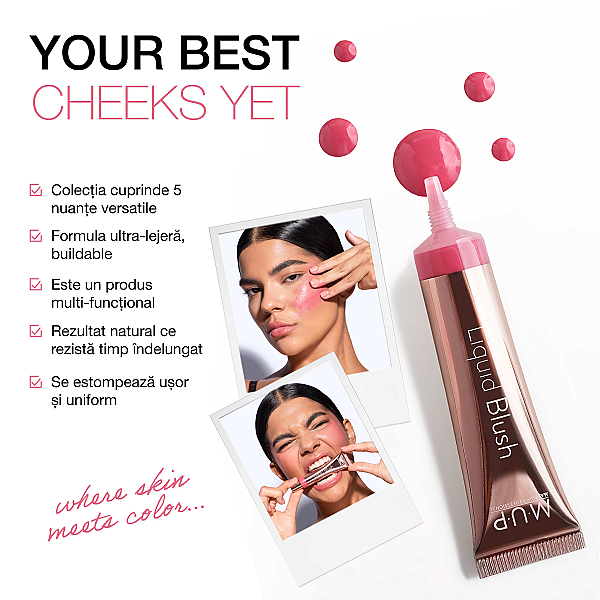 Fard de obraz lichid liquid blush