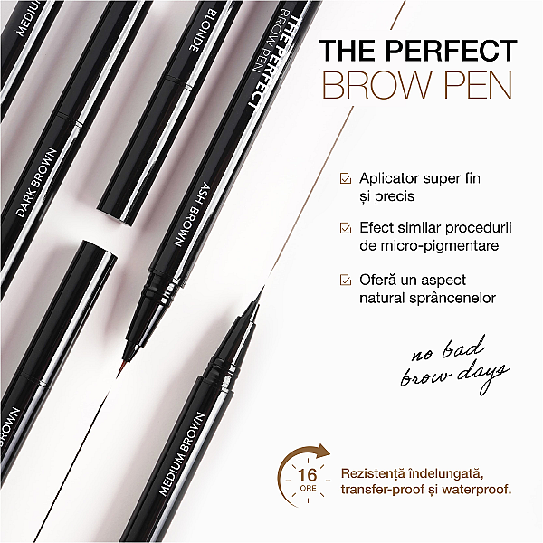 Carioca pentru sprancene the perfect brow pen 