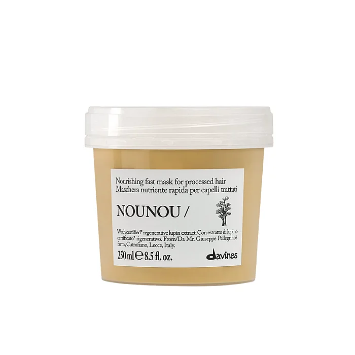 Masca nutritiva pentru par uscat sau tratat chimic nounou fast mask