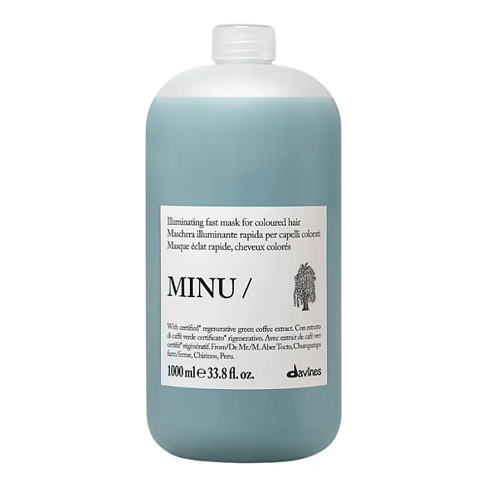 Masca iluminatoare si protectoare pentru par vopsit MINU Illuminating Mask
