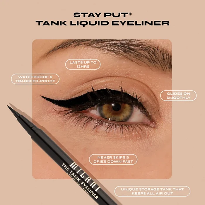 Eyeliner lichid waterproof Stay Put Tank Liquid Eyeliner