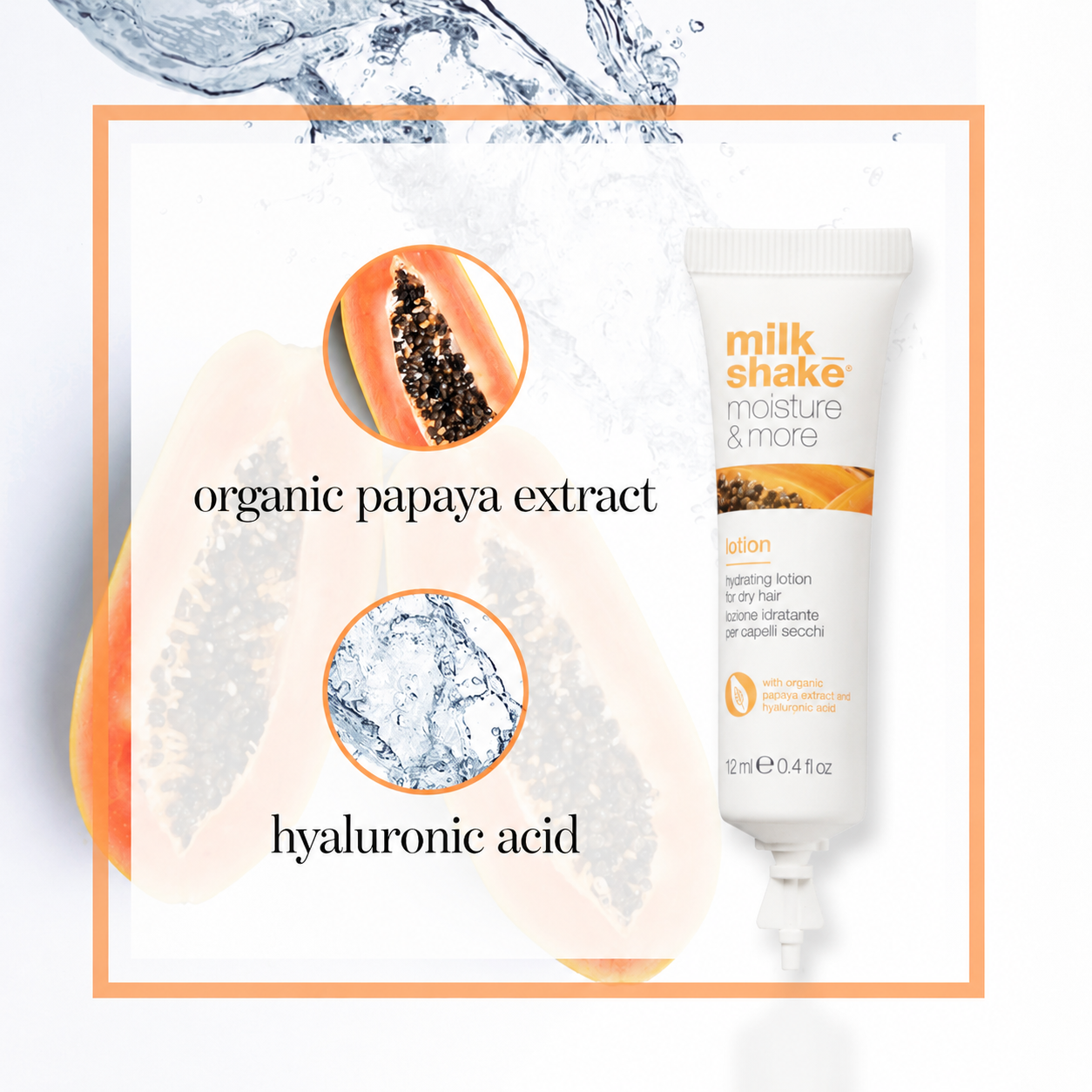 fiole pentru hidratarea parului Moisture & more